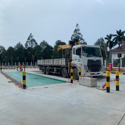 Trạm cân xe tải 150 tấn kiểu chìm