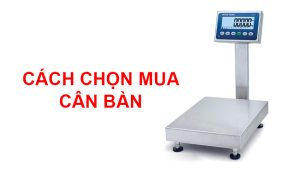 chọn mua cân bàn điện tử