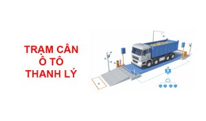 Trạm cân ô tô cũ thanh lý