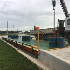 Trạm cân xe tải kiểu nổi
