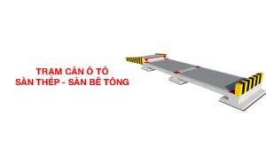 lắp trạm cân sàn thép hay sàn bê tông