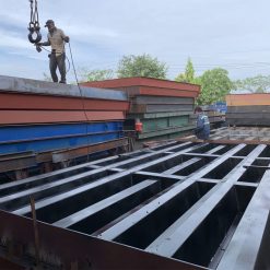 Khung bàn cân xe tải 100 tấn