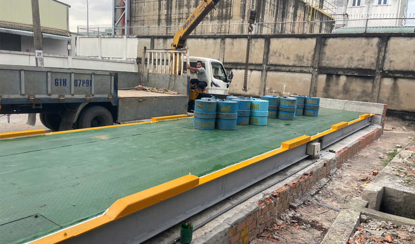 kiểm định cân 80 tấn