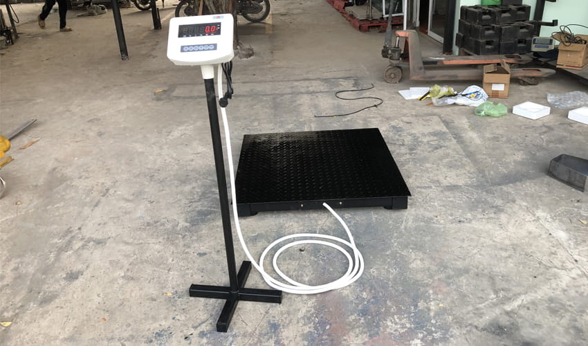 Cân sàn điện tử theo yêu cầu