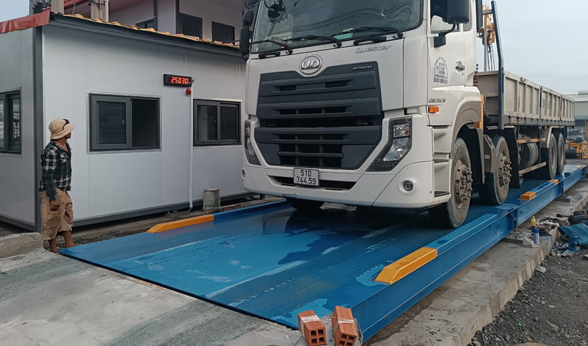 trạm cân xe tải tại Khánh Hòa