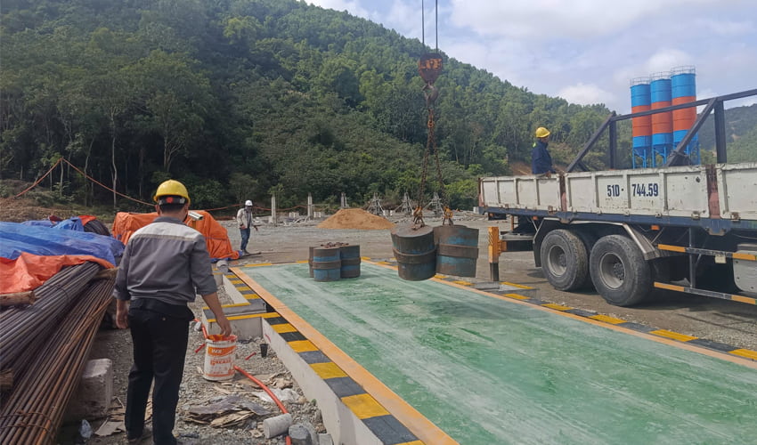 trạm cân ô tô xe tải tại Nha Trang, Khánh Hòa